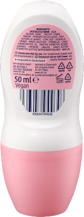 Deo roll-on Soft Flower, harangvirág és hortenzia illattal Balea