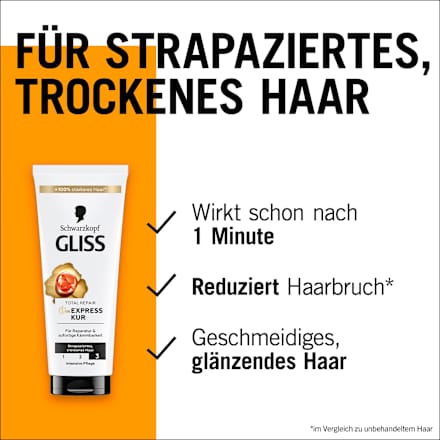 Total Repair 1min Express Kur Schwarzkopf GLISS