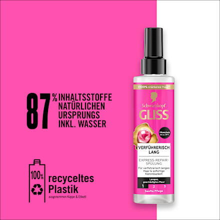 Sprüh-Conditioner Express-Repair Verführerisch Lang Schwarzkopf GLISS
