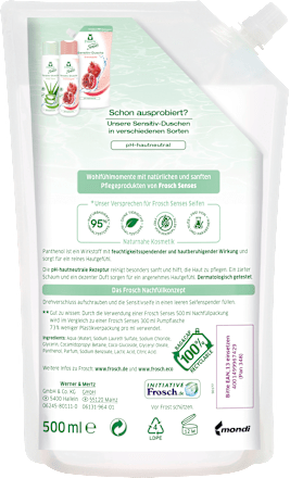 Sensitivseife Nachfüllbeutel Frosch