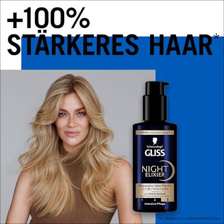 Night Elixier Ultimate Repair Schwarzkopf GLISS