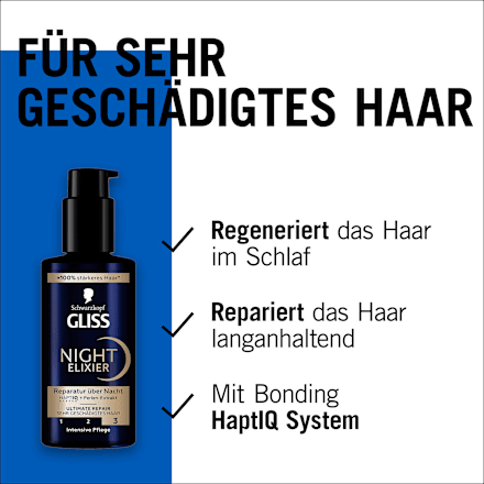 Night Elixier Ultimate Repair Schwarzkopf GLISS