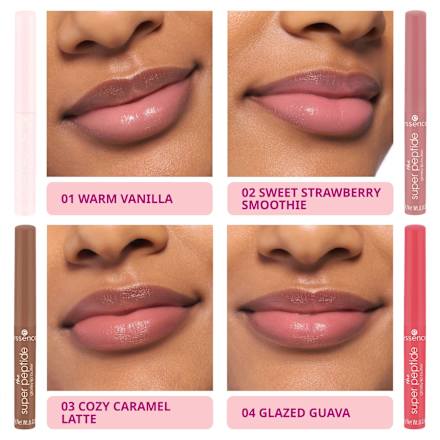 The Super Peptide Glossy Lip Butter Set balzam za usne essence