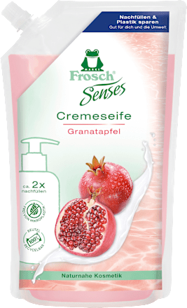Cremeseife Granatapfel Nachfüllbeutel Frosch