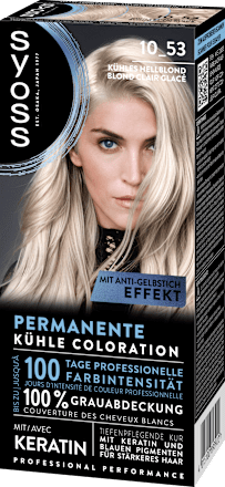 Haare Aufheller 10_53 Kühles Hellblond Syoss
