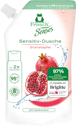 Duschgel Granatapfel Nachfüllpack Frosch Senses