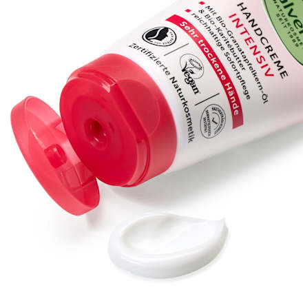 Krema za roke z bio granatnim jabolkom in bio karitejevim maslom alverde NATURKOSMETIK