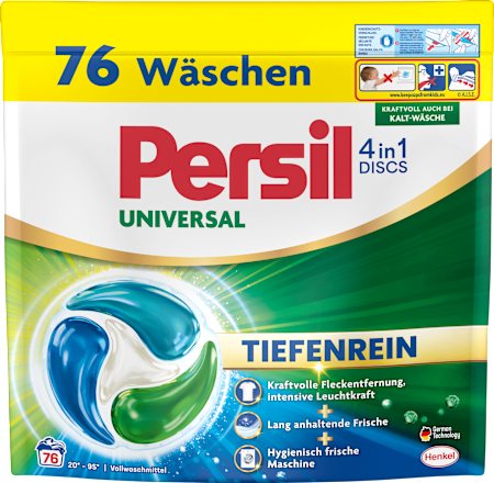 Universalwaschmittel Discs 4in1 Tiefenrein Persil
