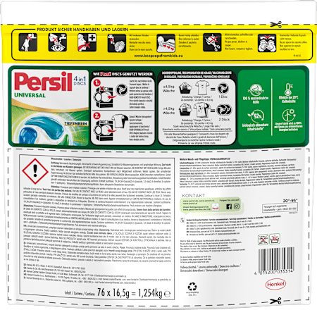 Universalwaschmittel Discs 4in1 Tiefenrein Persil