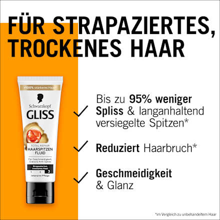 Haarspitzenfluid Total Repair Schwarzkopf GLISS