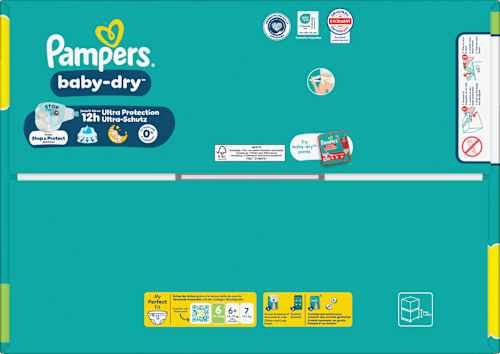 Windeln Baby-Dry Gr. 6 (13-18 kg) XXL Pack Pampers baby-dry