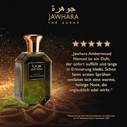 Eau de Parfum Amberwood Nomad JAWHARA