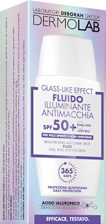Fluido illuminante antimacchia SPF50+ DERMOLAB