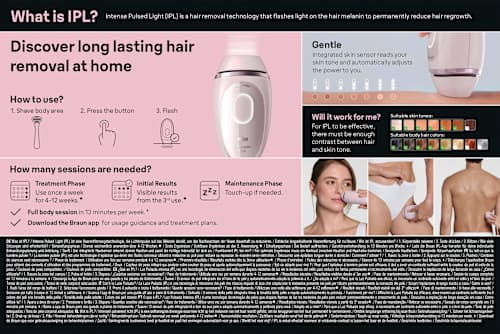 IPL-Gerät, Silk-expert Mini IPL PL1100 Braun