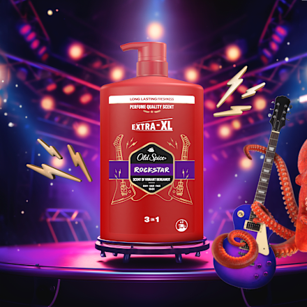 Sprchovací gél Rockstar 3v1  Old Spice