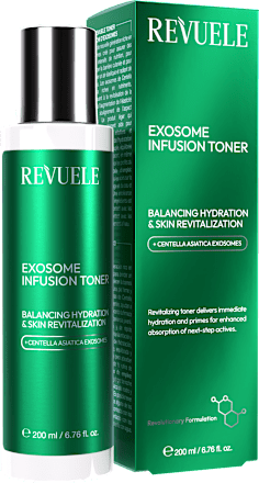 Exosome infusion toner viso REVUELE
