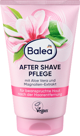 krém po holení s aloe vera a extraktem z magnolie Balea