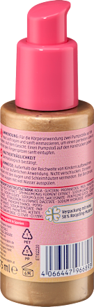 Telový fluid s trblietkami Tropical Dream Balea