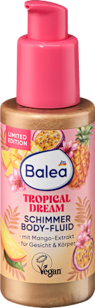 tělový fluid třpytivý Tropical Dream Balea