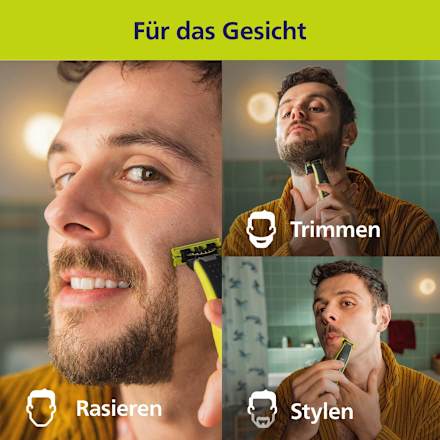 Rasierklingen, OneBlade 360 QP949/50 & Intimate Blade Set PHILIPS OneBlade