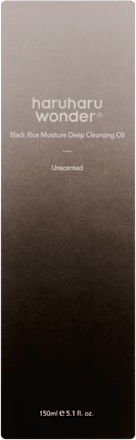 čisticí pleťový olej Black Rice Moisture Deep haruharu wonder