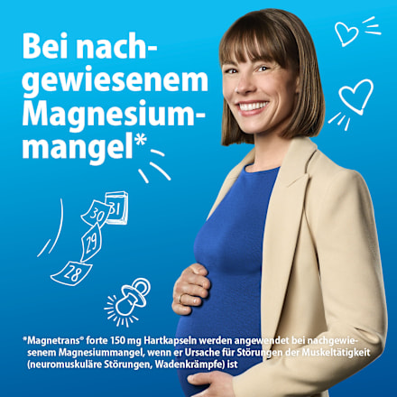 Magnetrans forte 150 mg Hartkapseln Magnetrans