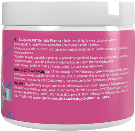 Kolagen Beauty, malina-truskawka ACTIVLAB