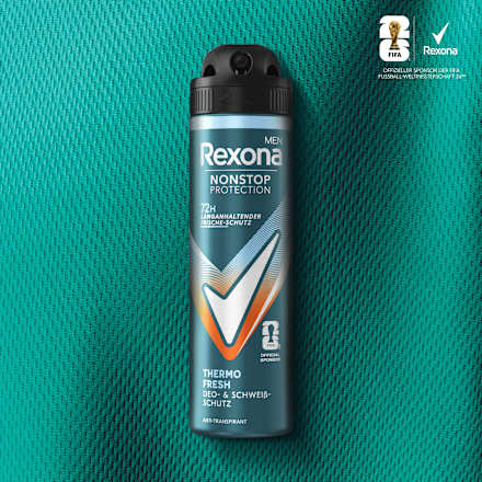 Antitranspirant Deospray Nonstop Protection Thermo Fresh Rexona men