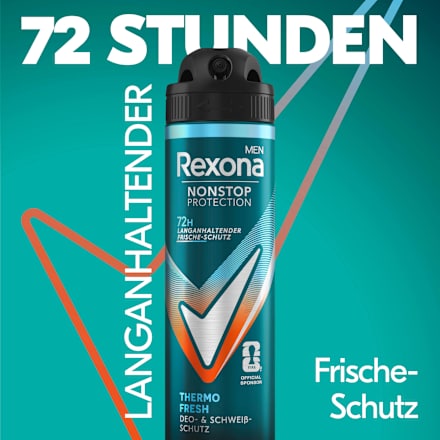 Antitranspirant Deospray Nonstop Protection Thermo Fresh Rexona men