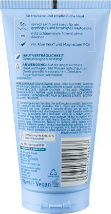 Gel za umivanje obraza SENSITIVE Balea MEN