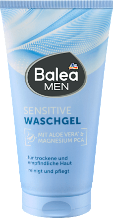 Gel za umivanje obraza SENSITIVE Balea MEN