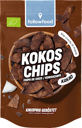 Trockenfrüchte Kokos Chips Kakao followfood