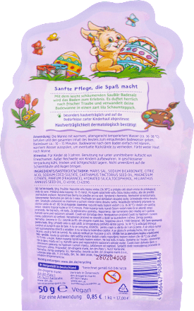 Soľ do kúpeľa Zajačik - fialová SauBär