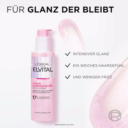 Leave-In Serum Glycolic Gloss  L'ORÉAL PARiS ELVITAL