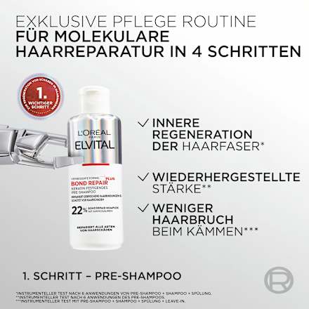 Bond Repair Rescue Pre-Shampoo L'ORÉAL PARiS ELVITAL