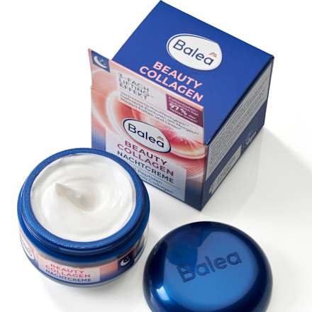 Nočný pleťový krém Beauty Collagen Balea