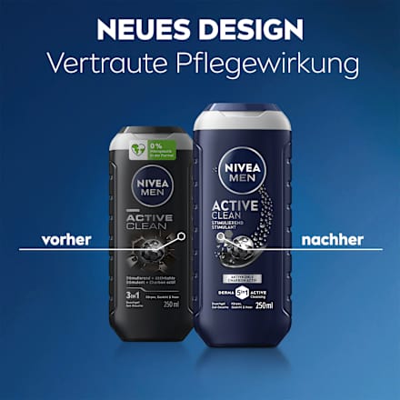 Duschgel Active Clean  5in1 NIVEA MEN
