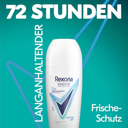Antitranspirant Deo Roll-on Nonstop Protection Cotton Dry Rexona