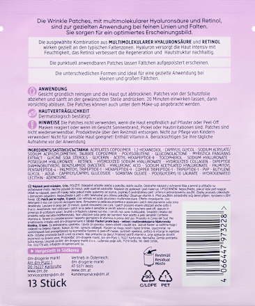 Wrinkle Patches Multi-Zone Balea