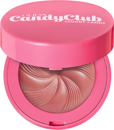 Kremno rdečilo za lica Candy Club Cloudy Candy, 001 Sugared Almond PUPA