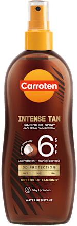 Olje za sončenje Intensive Tanning, ZF 6 Carroten