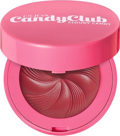 Kremno rdečilo za lica Candy Club Cloudy Candy, 002 Strawberry Chew PUPA