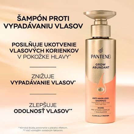 Šampón proti vypadávaniu vlasov Grow Abundant PANTENE PRO-V
