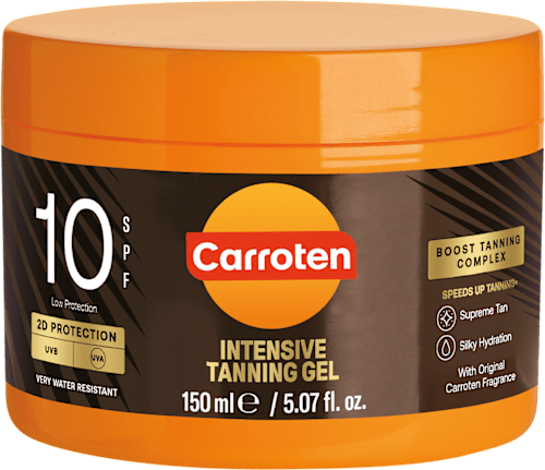 Gel za sončenje Intensive Tanning, ZF 10 Carroten