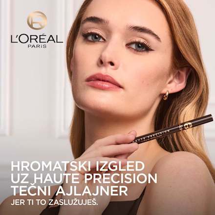 Tuš za oči Haute Precision – 020 Brown Leather L'ORÉAL PARiS
