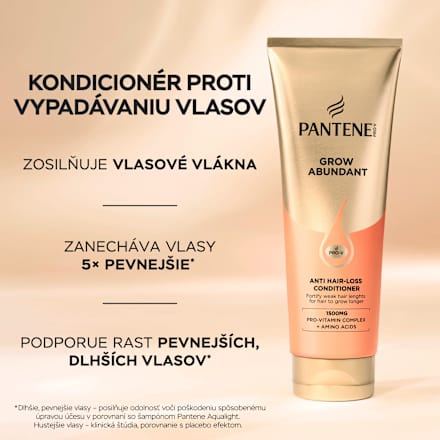 Kondicionér na vlasy Grow Abundant PANTENE PRO-V