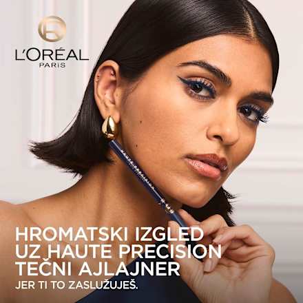 Tuš za oči Haute Precision – 030 Blue Suede L'ORÉAL PARiS