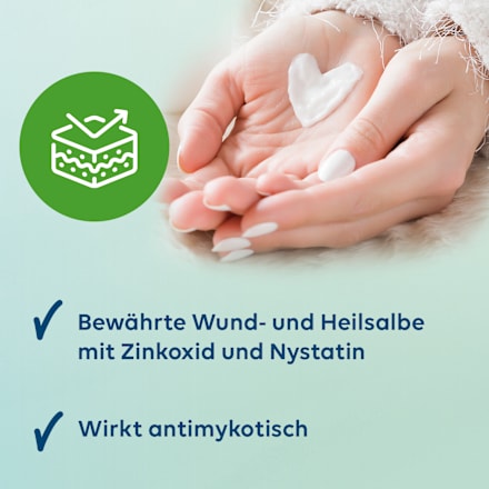 Multilind Heilsalbe mit Nystatin 100 000 I.E./200 mg pro 1 g Paste zur Anwendung auf der Haut STADA