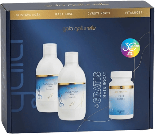 2x Collagen shot + Hair Boost tablete gaia naturelle