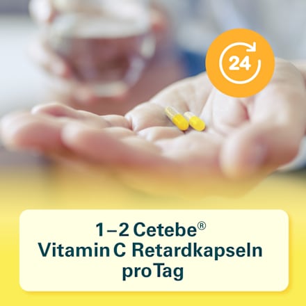 Cetebe Vitamin C Retard 500 mg Retardkapsel Cetebe